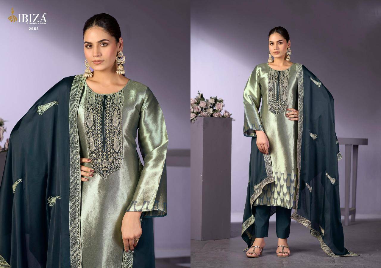 Ibiza gajari imrozia vol-2 Designer dress materials in Delhi